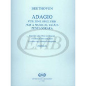 Beethoven L.v. Adagio Fur Eine Spieluhr Flute OU Hautbois