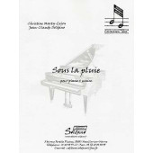 MARTY-LEJON S./soldano J.c. Sous la Pluie Piano 4 Mains