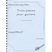 Paulet V. Trois Pieces Guitare