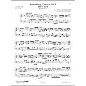 Bach J.s. Concerto Brandebourgeois N°3 Piano