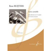 Ruijters R. Lento Cantabile Clarinette