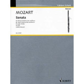 Mozart W.a. Sonate en Sib Majeur Basson