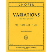 Chopin F. Variations Sur UN Theme de Rossini Flute