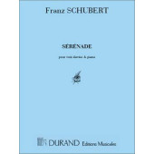 Schubert F. Serenade Chant Piano
