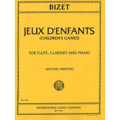 Bizet G. Jeux D'enfants Flute Traversiere, Clarinette et Piano