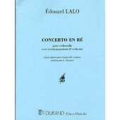Lalo E. Concerto RE Mineur Violoncelle