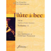 Flute A Bec D.e.m Vol 1