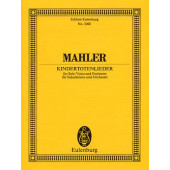 Mahler G. Kindertotenlieder Partition de Poche