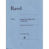 Ravel M. Sonate Violon et Cello