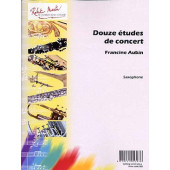 Aubin F. Douze Etudes de Concert Saxophone