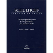 Schulhoff E. Jazz Inspired Works Piano