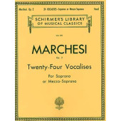 Marchesi  M. Vocalises OP 2 Voix Soprano OU Mezzo
