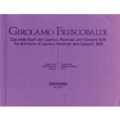 Frescobaldi G. The First Book OF Caprici, Ricercari And Canzoi 1626 Vol 2 Orgue