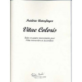 Unterfinger F. Vitae Coloris Flute  et Accordeon