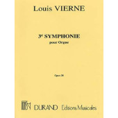 Vierne L. 3ME Symphonie OP 28 Orgue