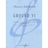 Escaich T. Ground VI Clarinettes
