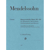 Mendelssohn F. Concert Pieces OP 113 - 114 Clarinettes