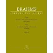 Brahms J. Trio OP 40 Violon Cor Piano