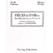 Charbonnier J.l. Pieces DU 18ME Siecle Vol 1 Flute A Bec Soprano OU Alto