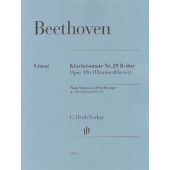 Beethoven L.v. Sonate N°29 OP 106 Piano