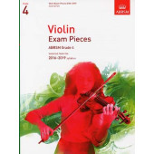Violin Exam Pieces Selected 2016 - 2019 Abrsm Grade 4