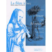 Carissimi G. Sonate RE Mineur Flute A Bec