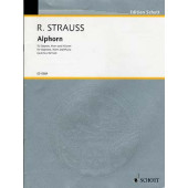 Strauss R. Alphorn OP 15 Cor, Soprano et Piano