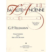 Telemann G.p. Fantaisies TW 40 Flute A Bec