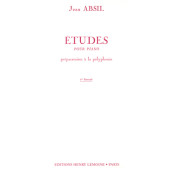 Absil J. Etudes Preparatoires A la Polyphonie Vol 1 Piano