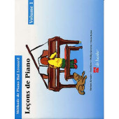 Hal Leonard Lecons de Piano Vol 1 + CD