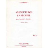 Abbott A. Mini Etudes Vol 2 Accordeon