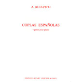 RUIZ-PIPO A. Coplas Espanolas Piano