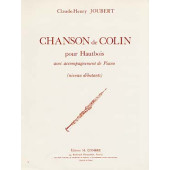 Joubert C.h. Chanson de Colin Hautbois