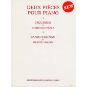 Pezza C./mauro O. Esquisses Banjo Strings Piano