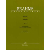 Brahms J. Valses OP 39 Piano Facile
