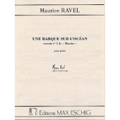 Ravel M. Miroirs: Une Barque Sur L'ocean Piano