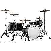 Pearl Reference Pure Hyper Rock 22 4 Futs Noir AC Chrome
