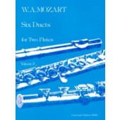 Mozart W.a. Six Duets Vol 2 Flutes