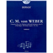 Weber C.m. Concerto N°2 OP 74 Clarinette