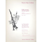 Dubois P.m. Petit Concert Devient Grand Vol 2 Clarinettes