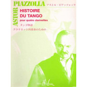 Piazzolla A. Histoire DU Tango Clarinettes