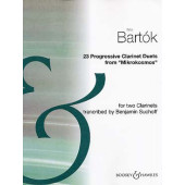 Bartok Progressive Clarinet Duos From Mikrokosmos