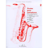 Delangle C. Etudes Pour Saxophones Vol 2