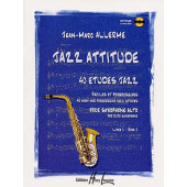 Allerme J.m. Jazz Attitude Vol 1 Saxophone Alto