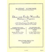 MAXIME-ALPHONSE 200 Etudes Nouvelles Melodiques Vol 5 Cor