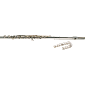 Pearl Flute UT F505RUS Quantz Forza Tête Droite et Tête Courbe