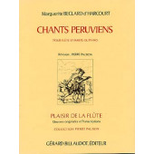 Beclard D'harcourt M. Chants Peruviens Flute