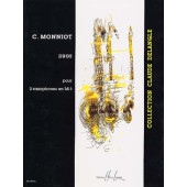 Monniot C. Duos 2 Saxophones Mib