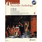 Baroque Recorder Anthology Vol 4 Flute A Bec Alto