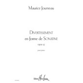 Journeau M. Divertissement en Forme de Sonatine Opus 25 Piano